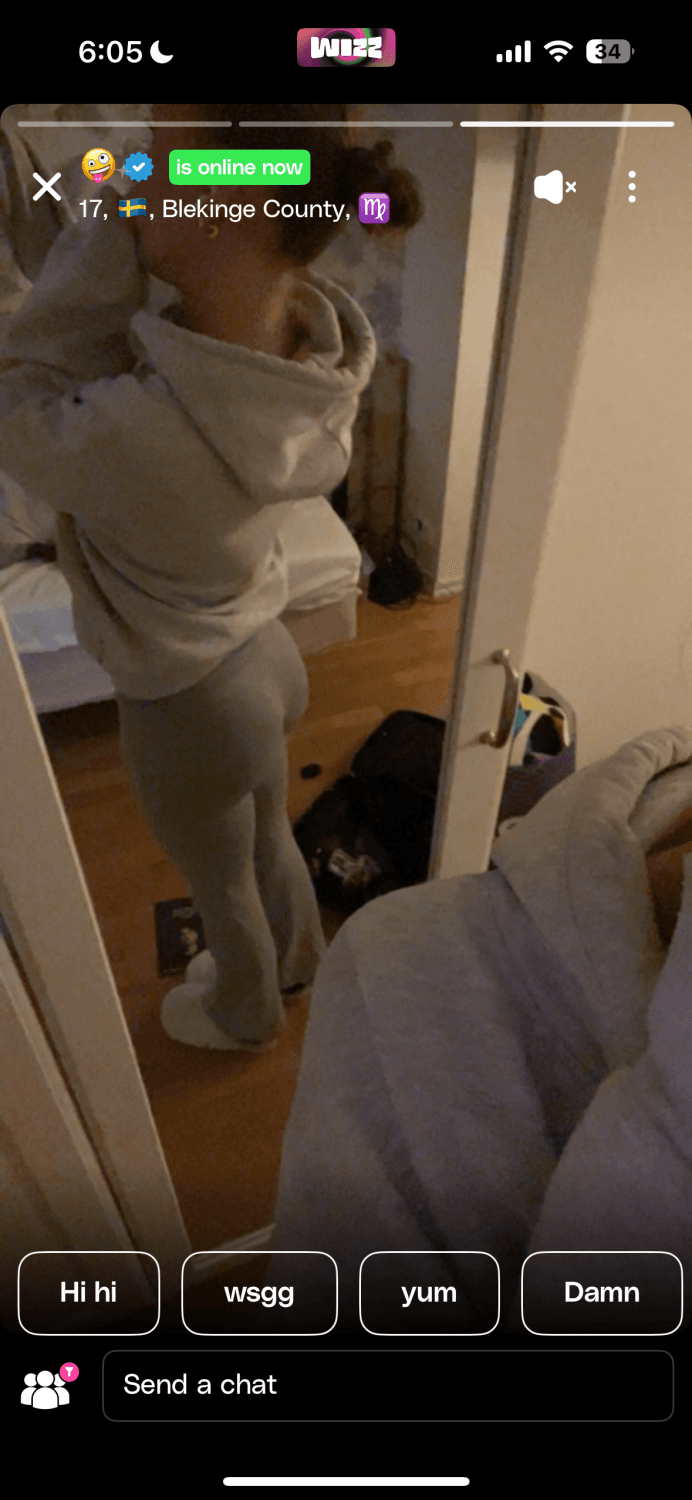 Swedish brunette on dating app leaked dildo picture