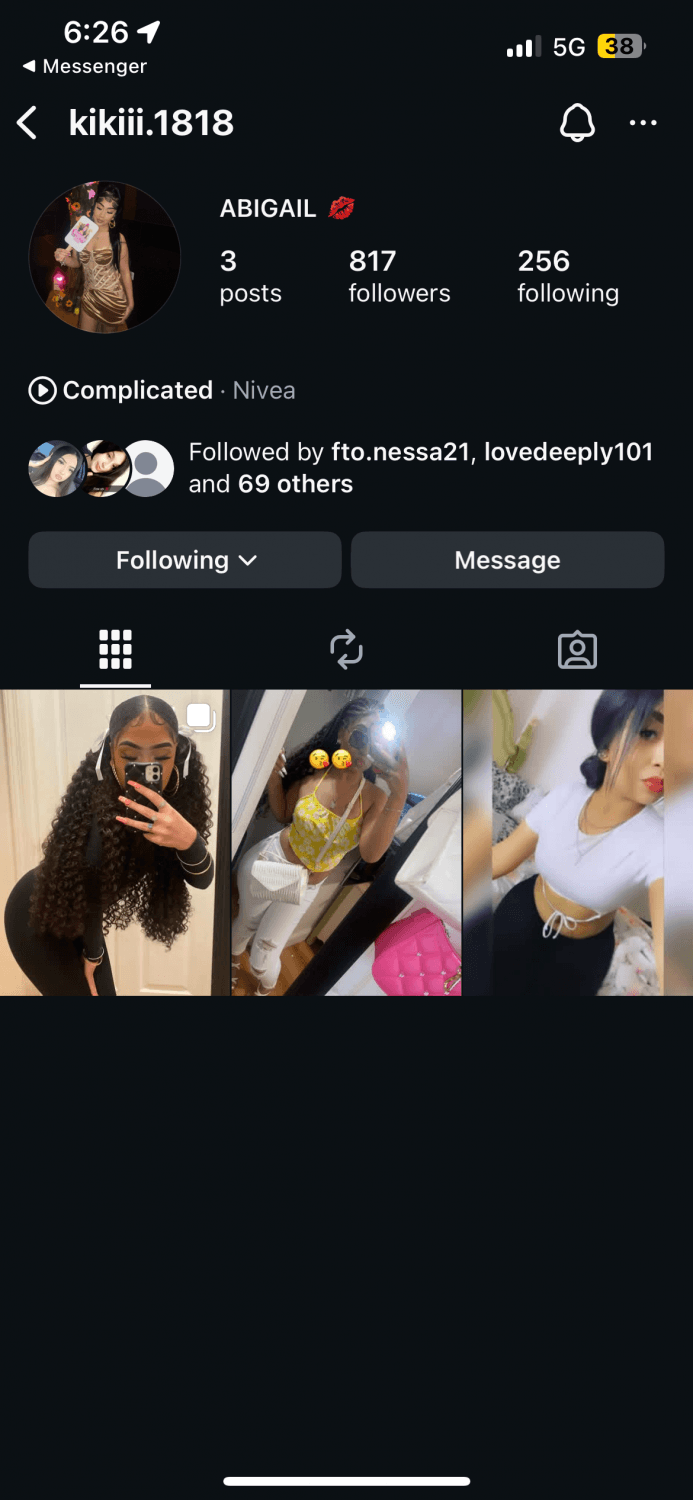 Abigail aka Kiki Ayala little village thot Latina thot trade dm