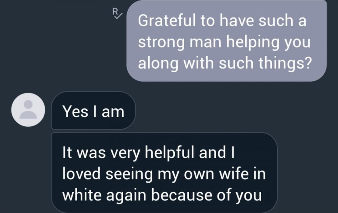 Hot wife with some commentary from her husband