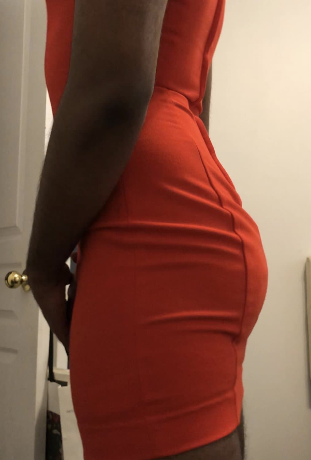 Click to view full size Brown femboy spanks himself