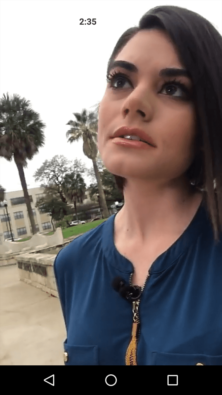 News anchor Camilla Rambaldi