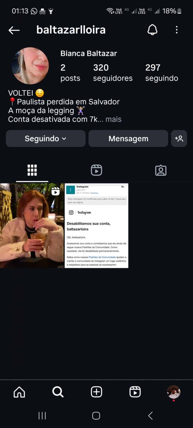 Bianca Baltazar / Loira Baltazar/ Loira Bianca / A Loira dos Pacotes