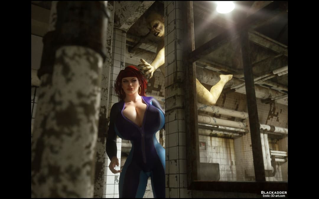 [Comic] Secret Agent fucked by horny aliens