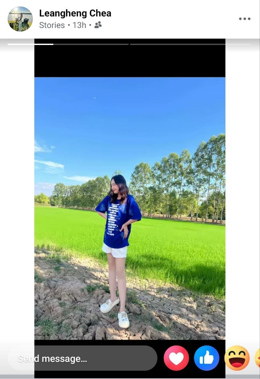 Khmer cute girl call show Big breasts, big penis