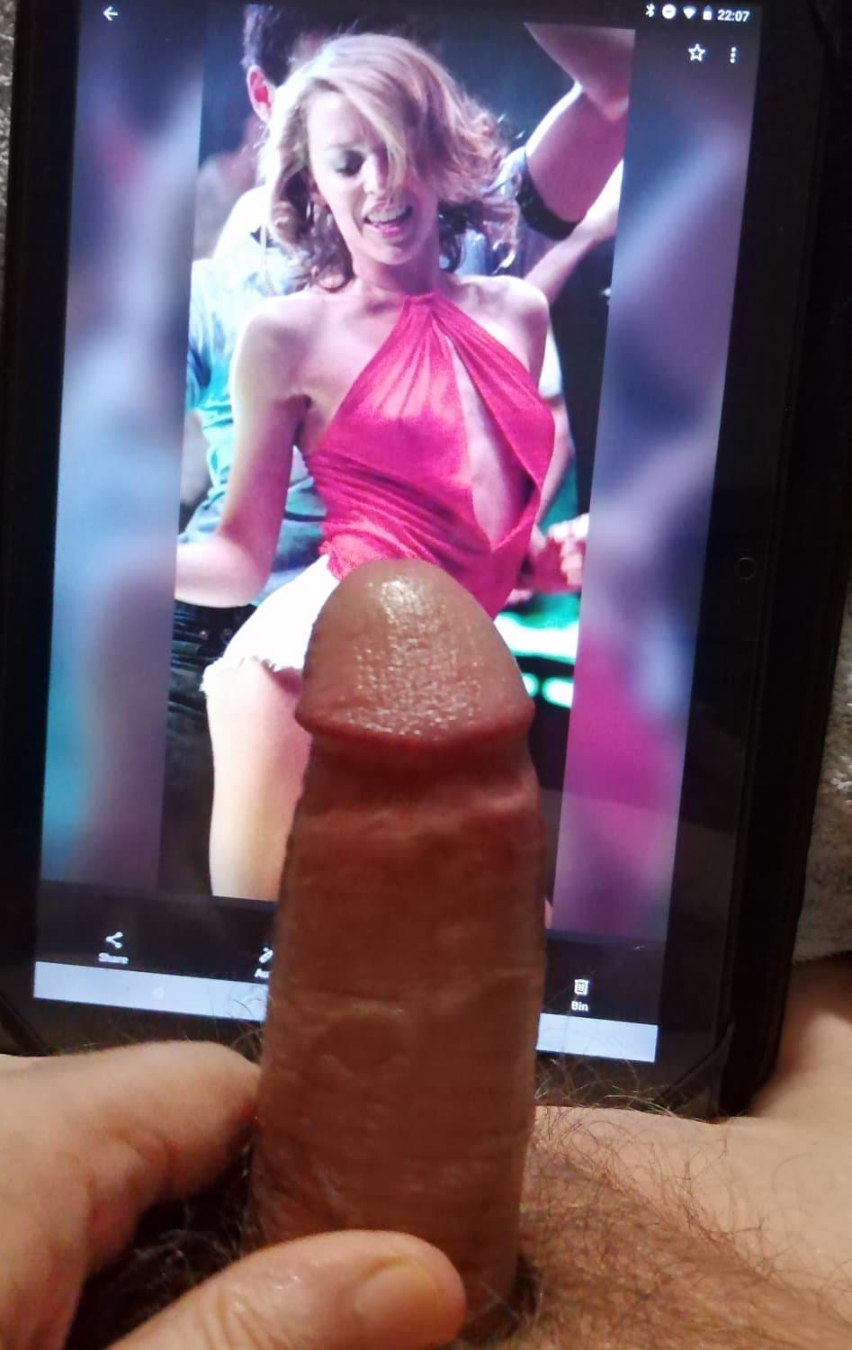 Kylie minogue,2.) dickpics, been spurting to kylie for decades, wank hard and shoot ropes for her.