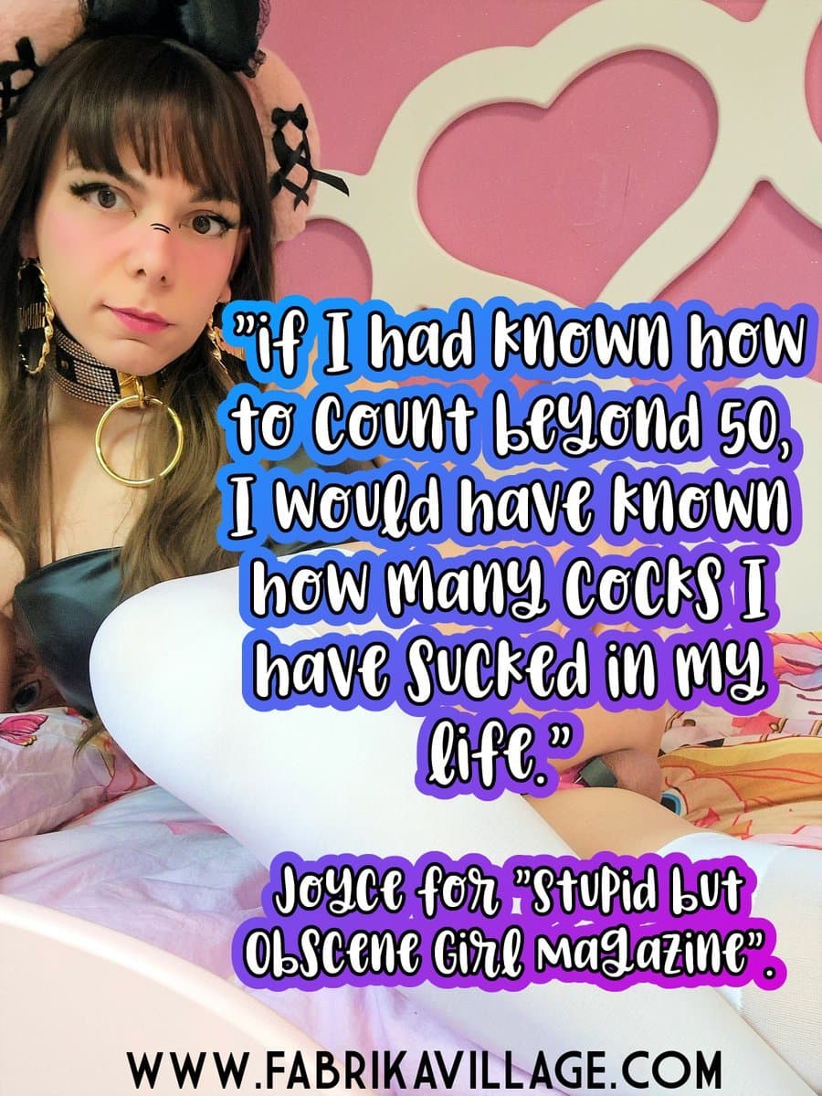 My sissy captions for Sissy Joyce