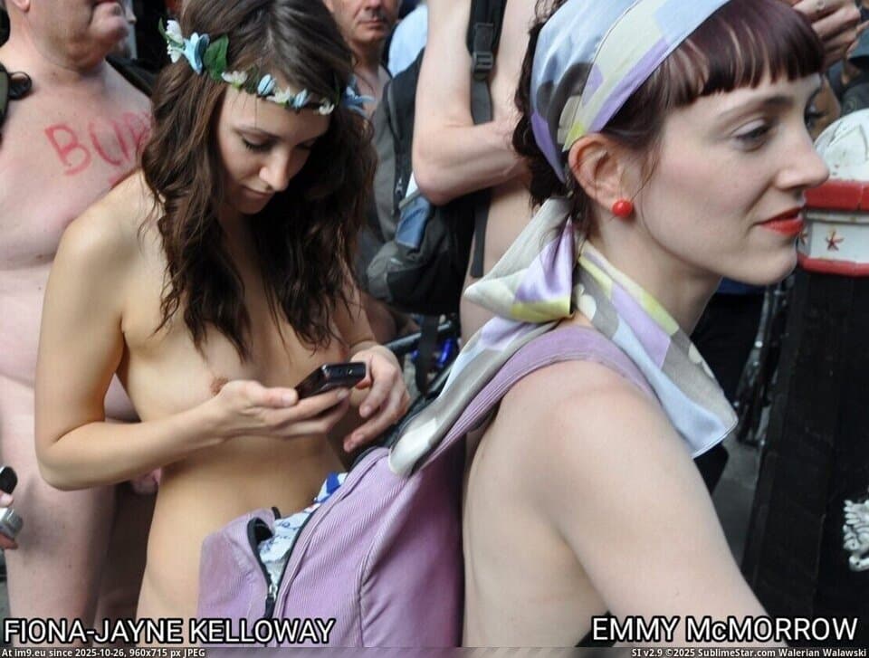 Fiona-Jayne K. and Emmy M. nude in public (1)