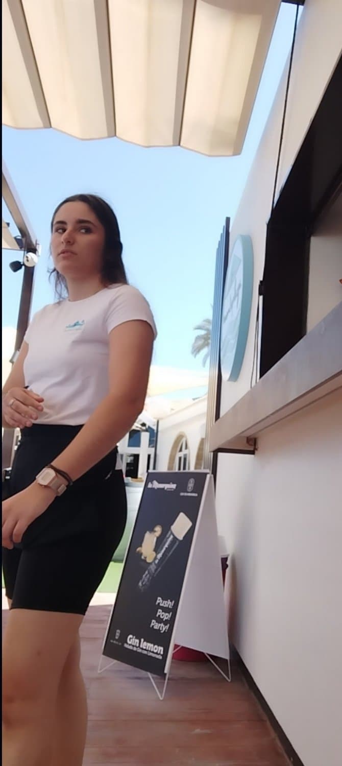 Candid Coworker Teen With Good Ass