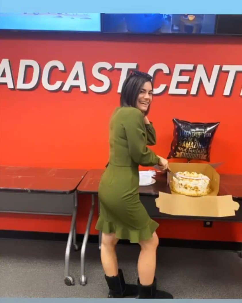 News anchor Camilla Rambaldi