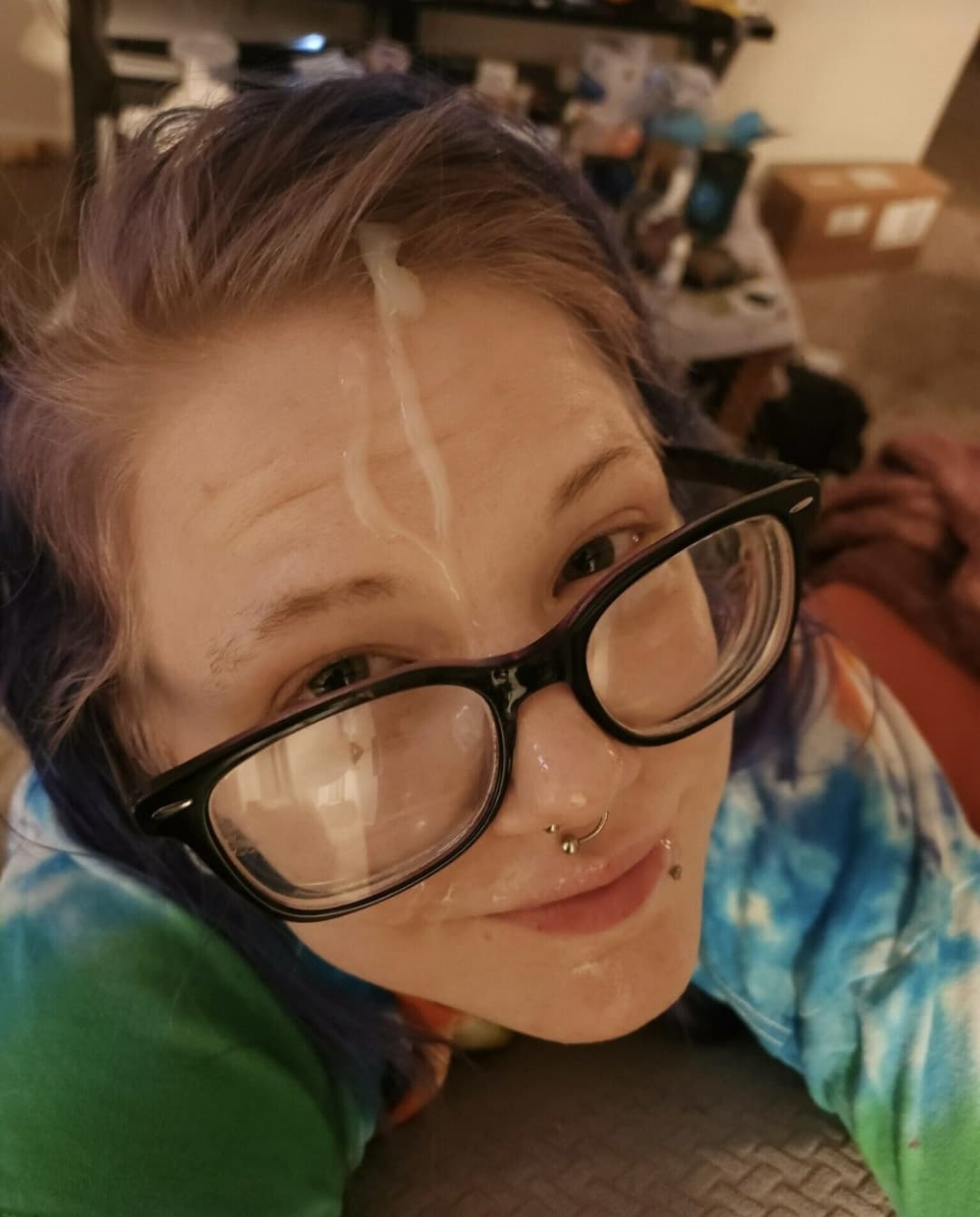 Cute little blonde slut