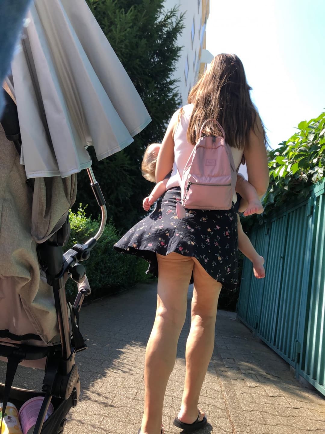 German exwife Hidden cam ass and cunt upskirt