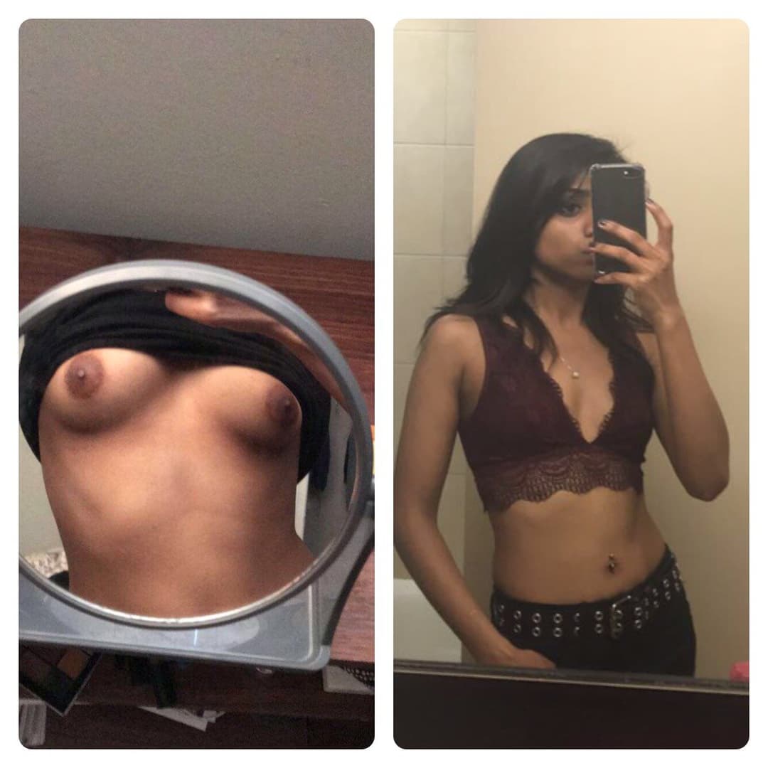 Traditional Kuwait Immigrant Sheethal Shares Tits In Confidence