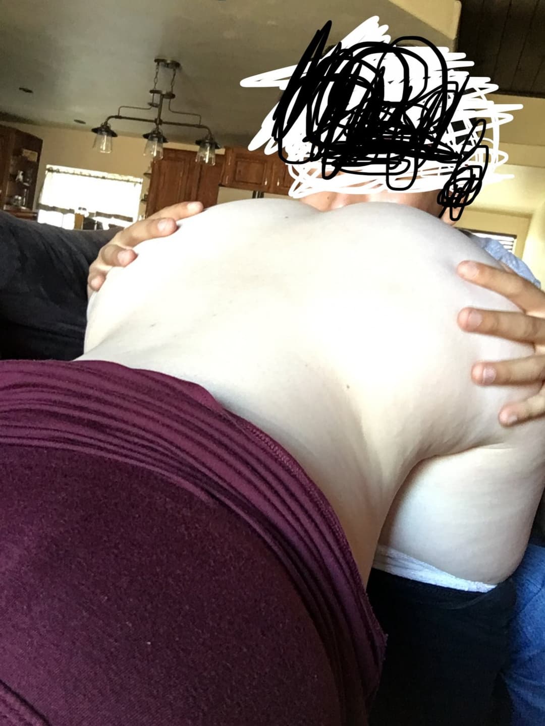 Innocent pimple face w tight pussy and smelly asshole