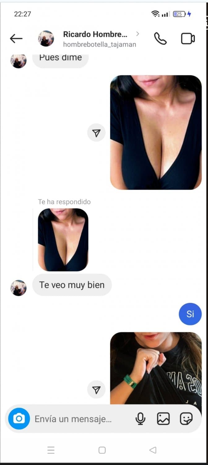 La exmujer de un amigo le escribe y el amigo se lo goza con la cerda (María Jesús Mata)