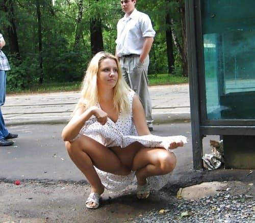 Bottomless Girls in Public 5