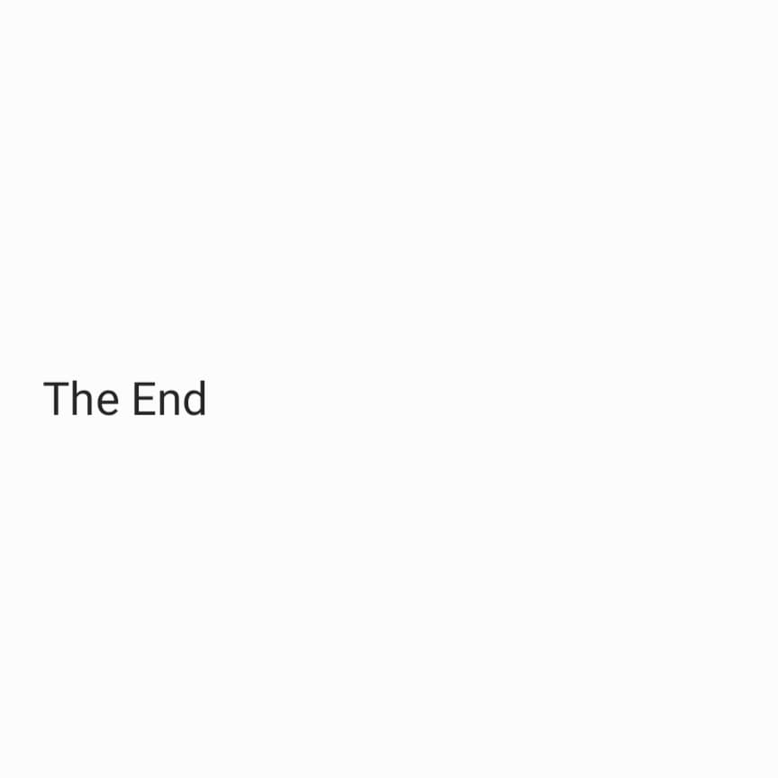 The End