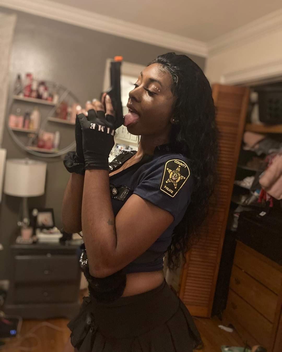 Ebony dark skin Baby Skrippa