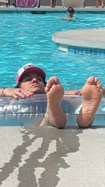 mother in law and feet