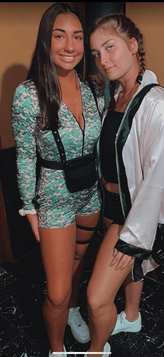 Friends stepsister (23) grew up with big boobs