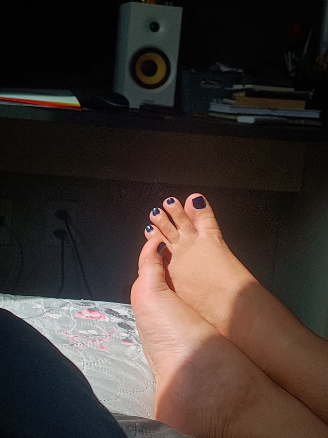 Candid feet I made of my roommate some time ago