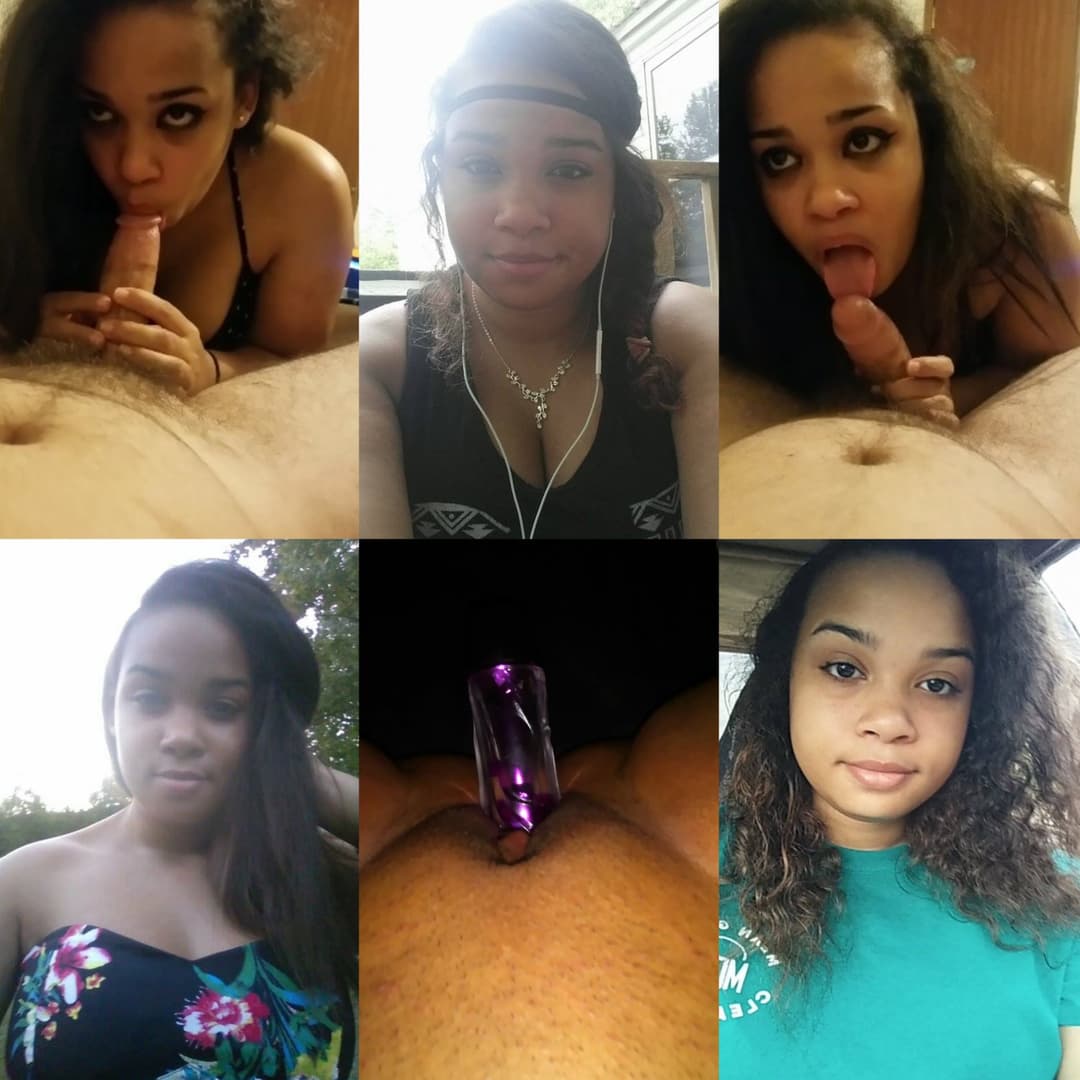 Ebony Girlfriend Pounding Her Leaked Pussy With Her Dildo and Deepthroats Cock Like a Webslut Whore