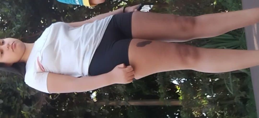 Novinha amadora do capô