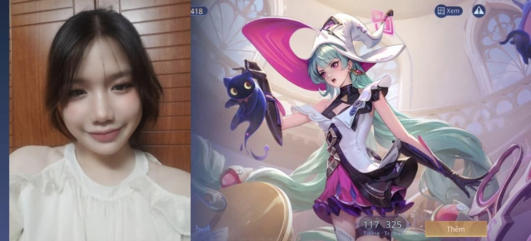 Show mặt một em best airi thua game cho anh em hứng chim