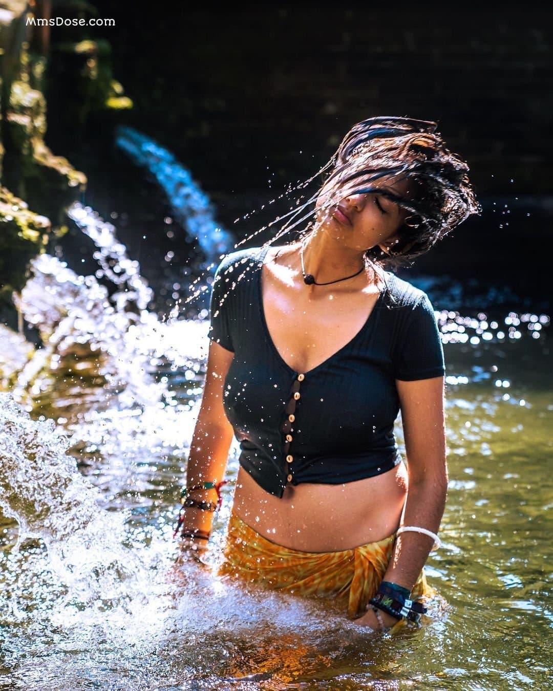 Beautiful NRI Enjoying Bali