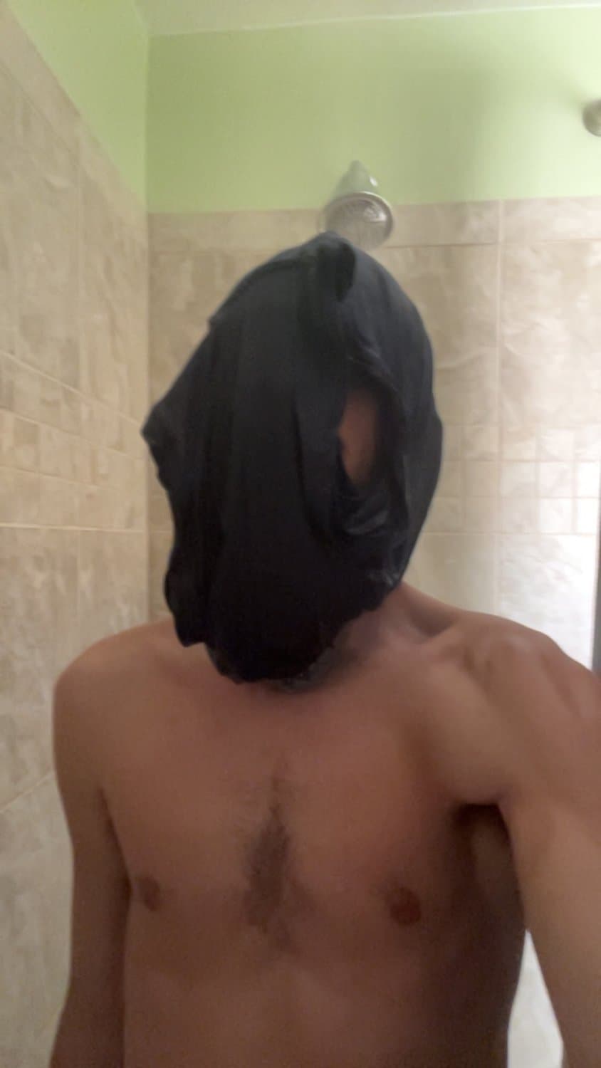 Young horny boy gapes himself and fucks hairbrush