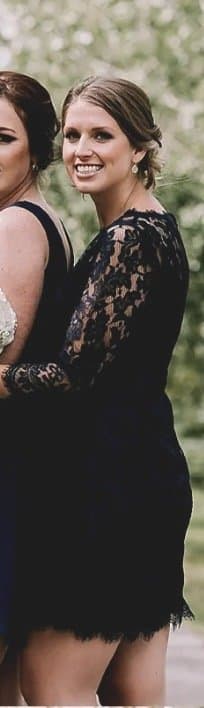 Kristin takes a break from waitressing to flash her nice titties & ass for the camera