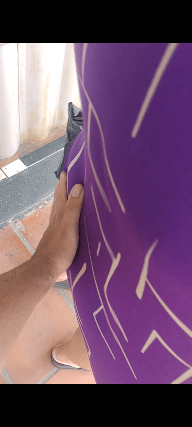 Encoxada, tapa no bundão