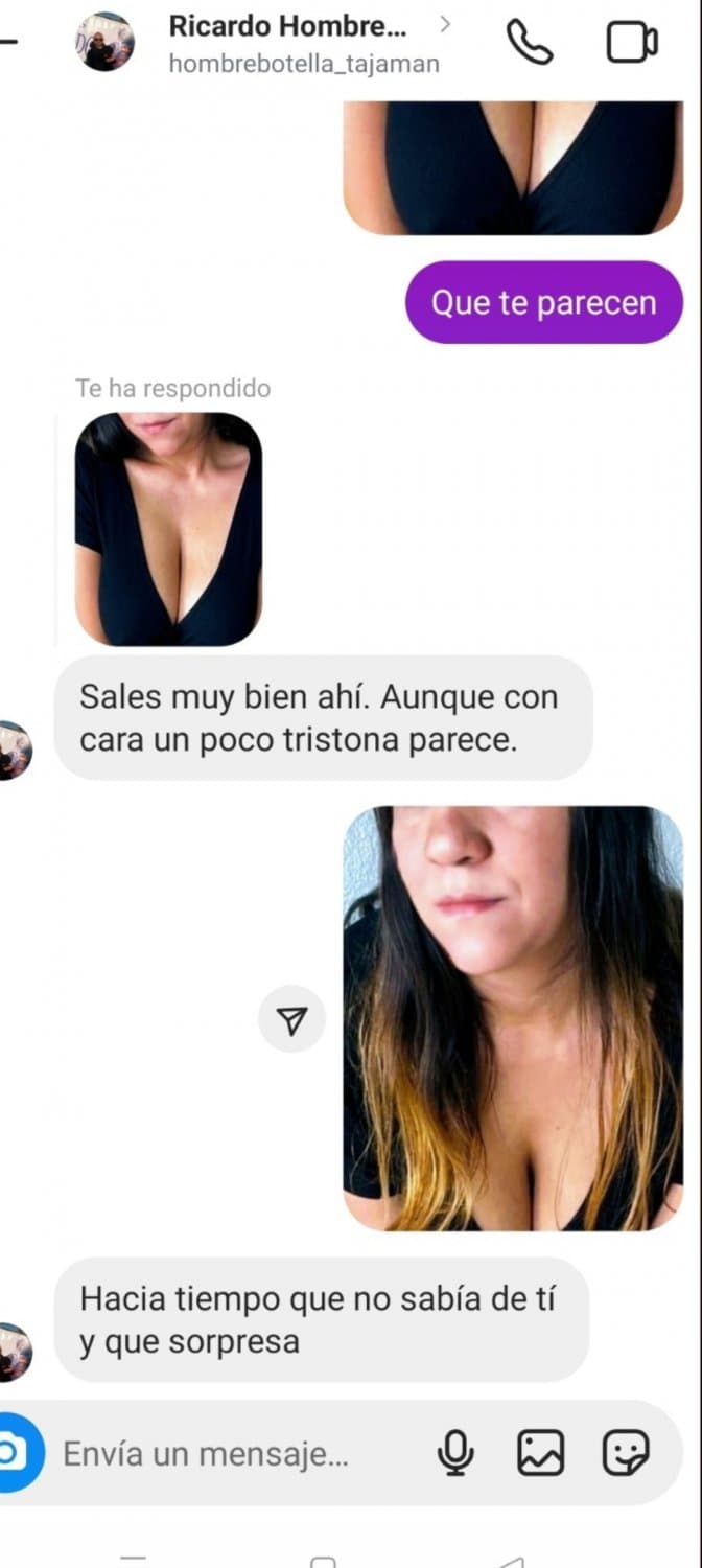 Cuando un amigo recibe un mensaje de la mujer de su amigo ... Putona tetona de Barcelona María Jesús
