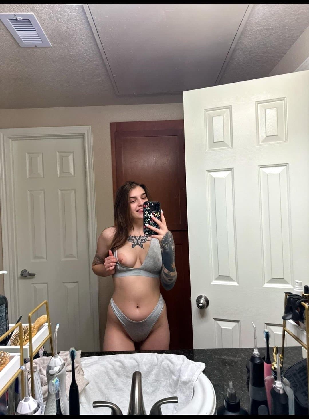 Click to view full size Gloryhole and milking table fun