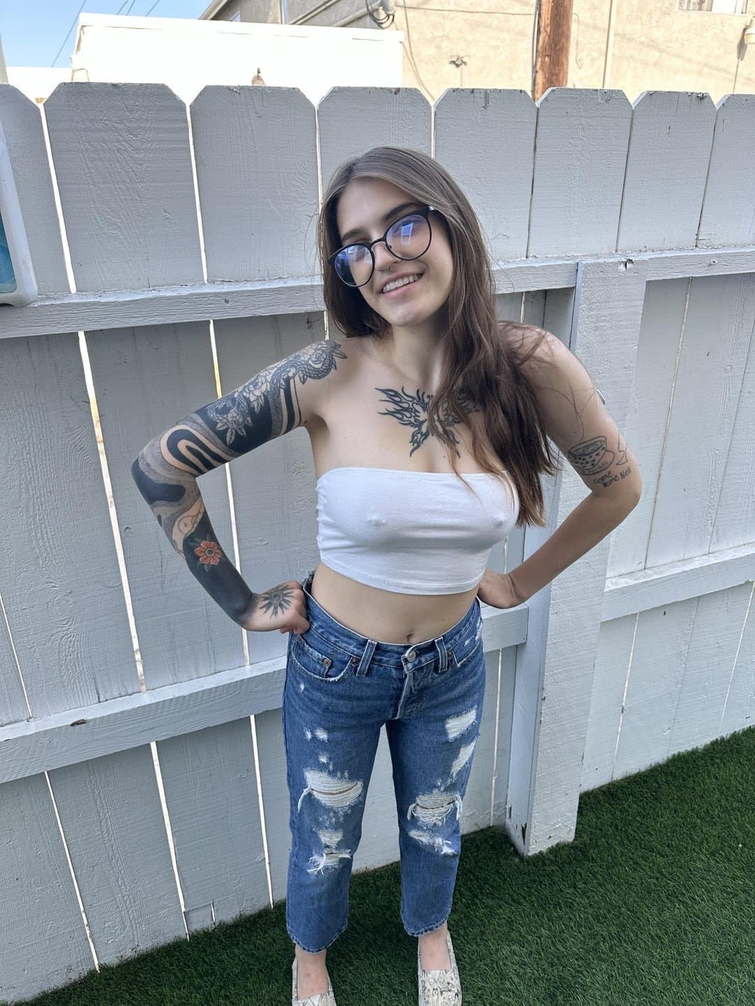 Click to view full size Gloryhole and milking table fun