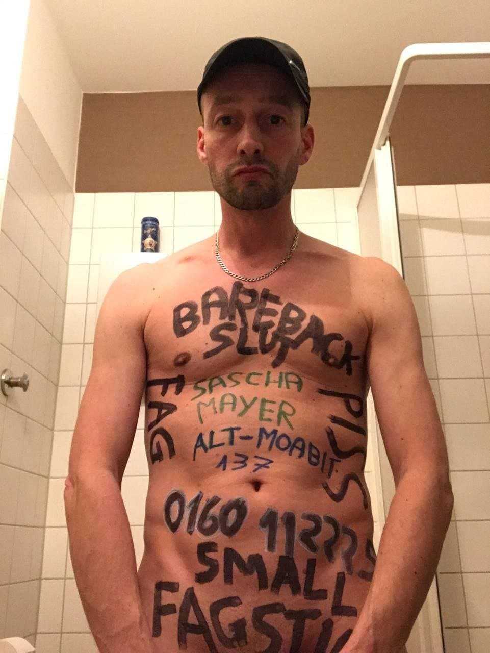 Sascha Mayer fag EXPOSING