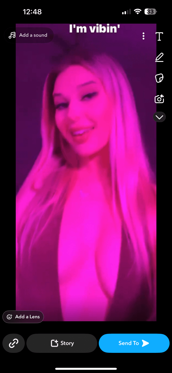 UGA Sorority slut, Blonde new snapchat tapes leaked. DM for more video