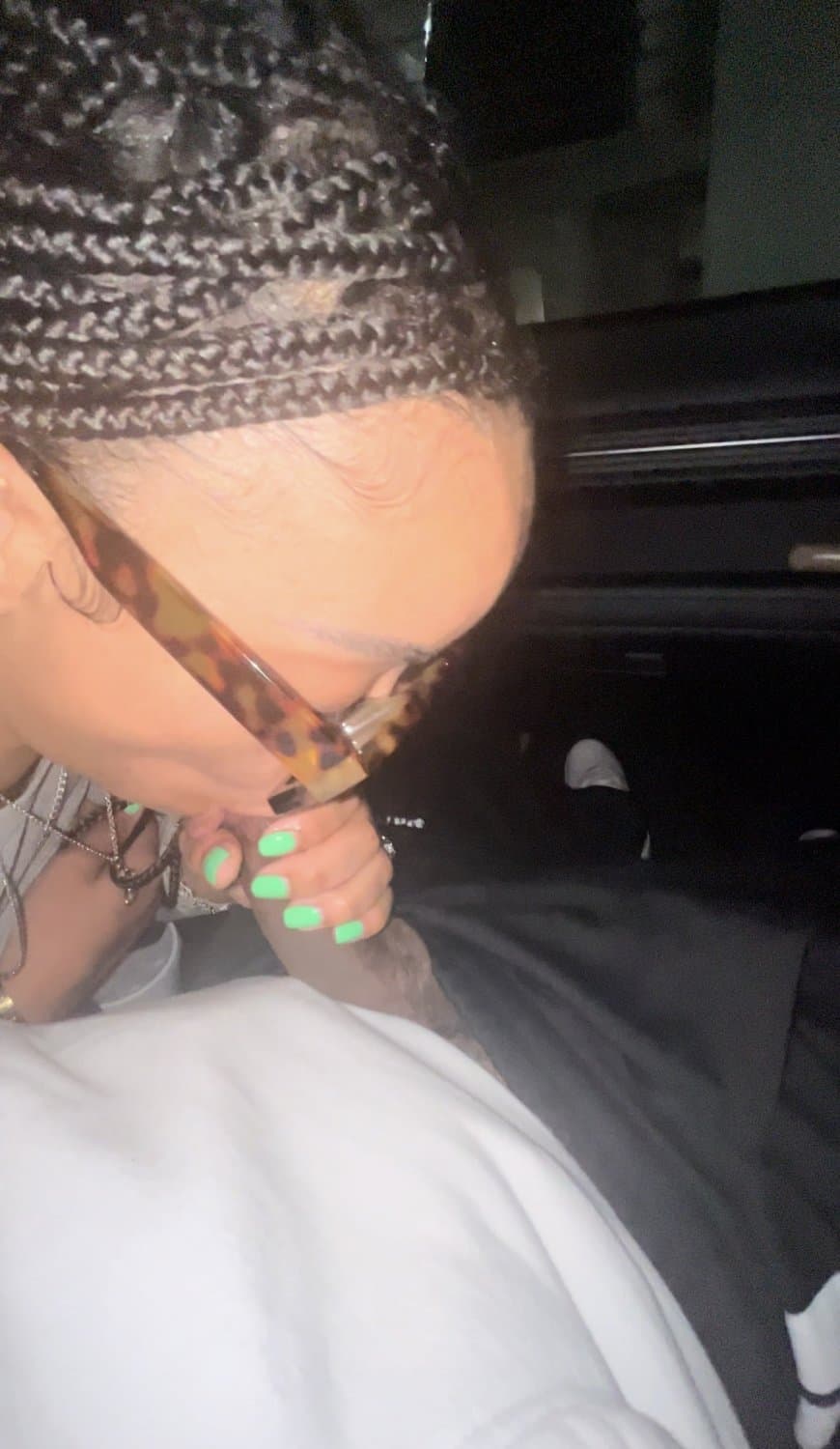 SHE COULDN’T WAIT TO SUCK IT