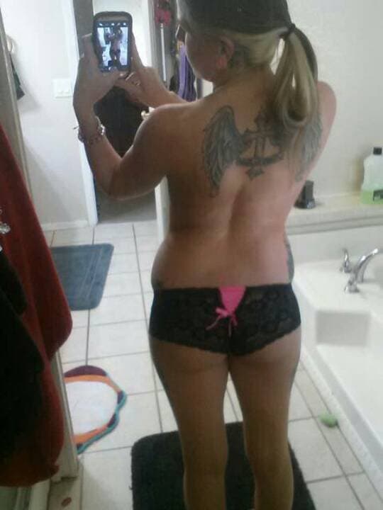 This amateur has some amazing tits pussy and ass. Would you suck those nipples