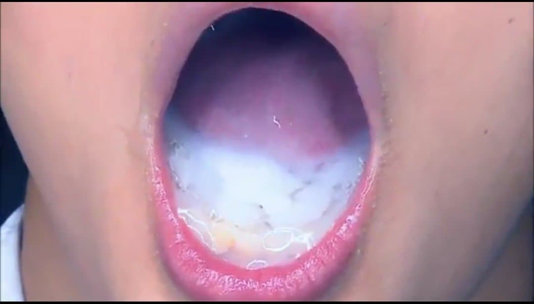 Young Japanese girl is a great slut cum swallower from multiple men