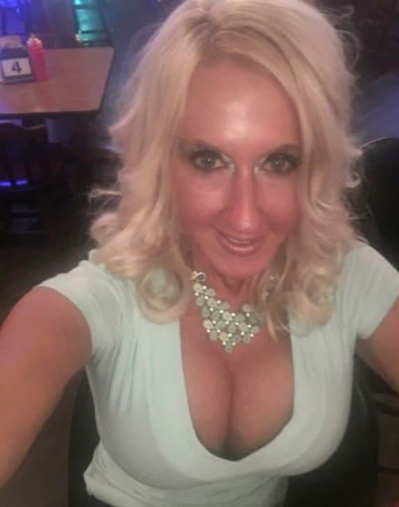 Blonde cougar high school teacher rides