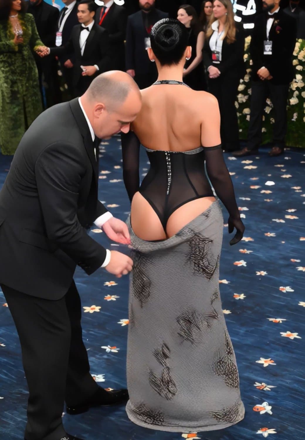 Kylie BTS groped at public Event Hot Sex AI ???