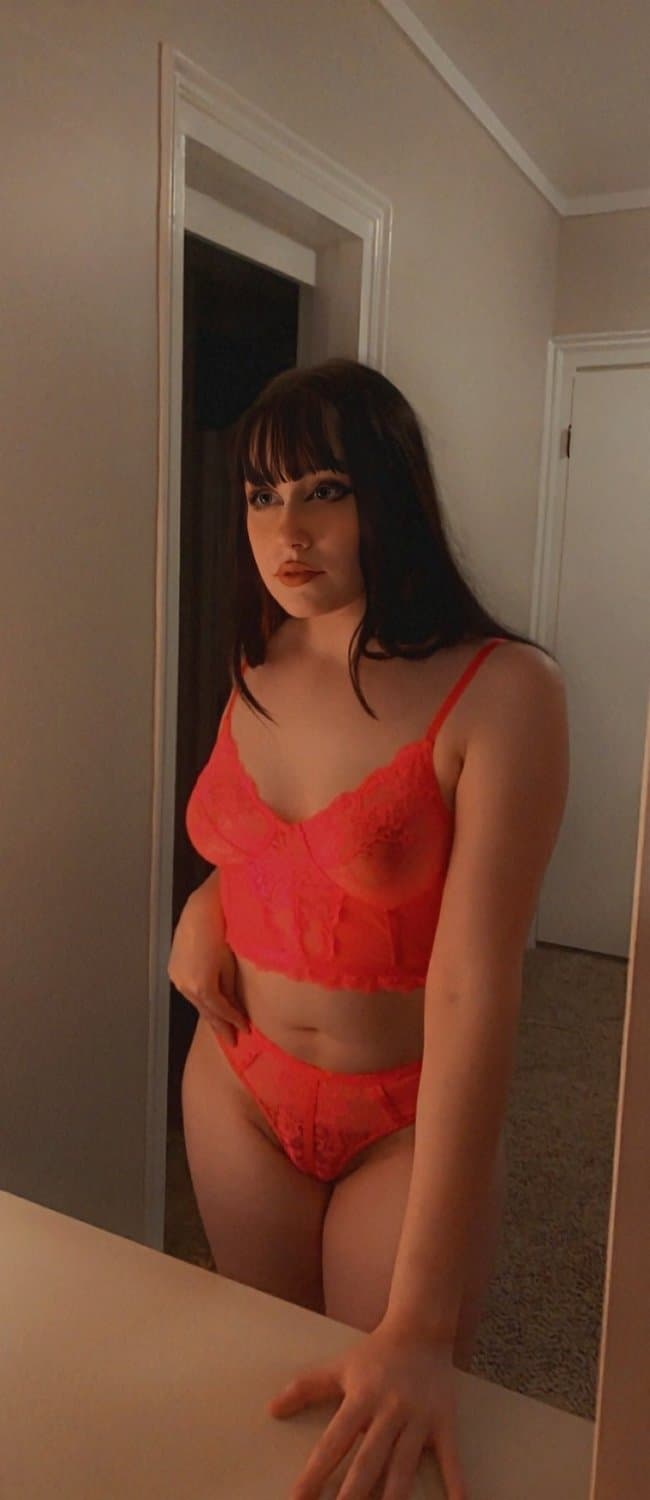 Cute brunette is a total Slut