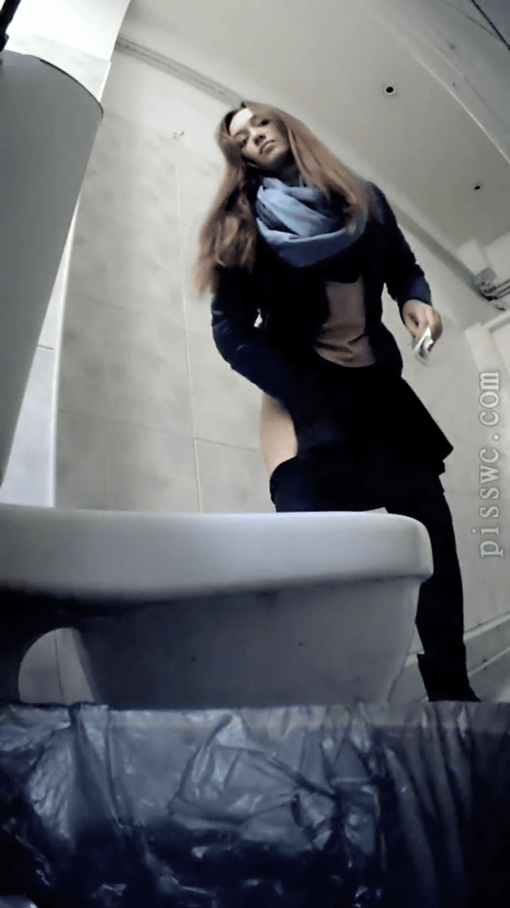 Shaved Russian Slut caught in public