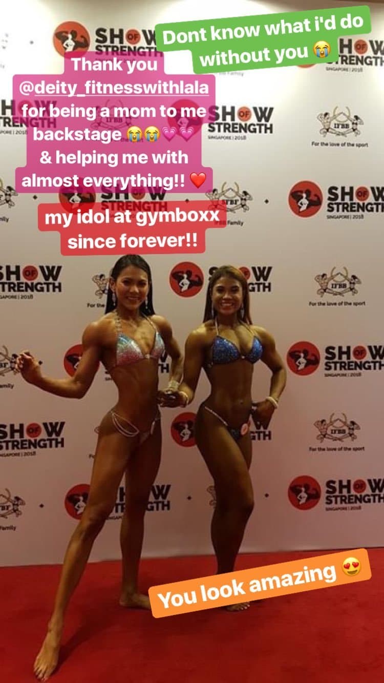 My favourite fitness girl with big thigh but I like her thigh more But she arrogance type