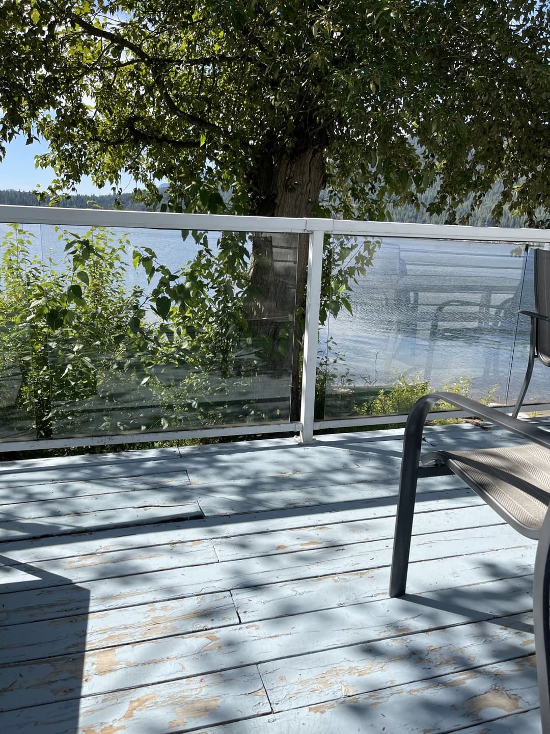 Desperate Morning Porch Pee