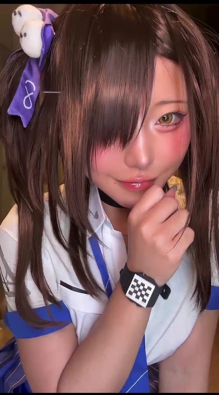 Hot Teen Girl Cosplay Studant