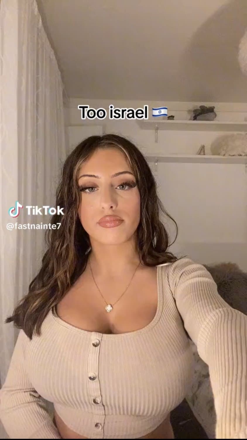 Making busty anti Israel muslim women give handjob to Israel soldier using Ai : check bio for websit