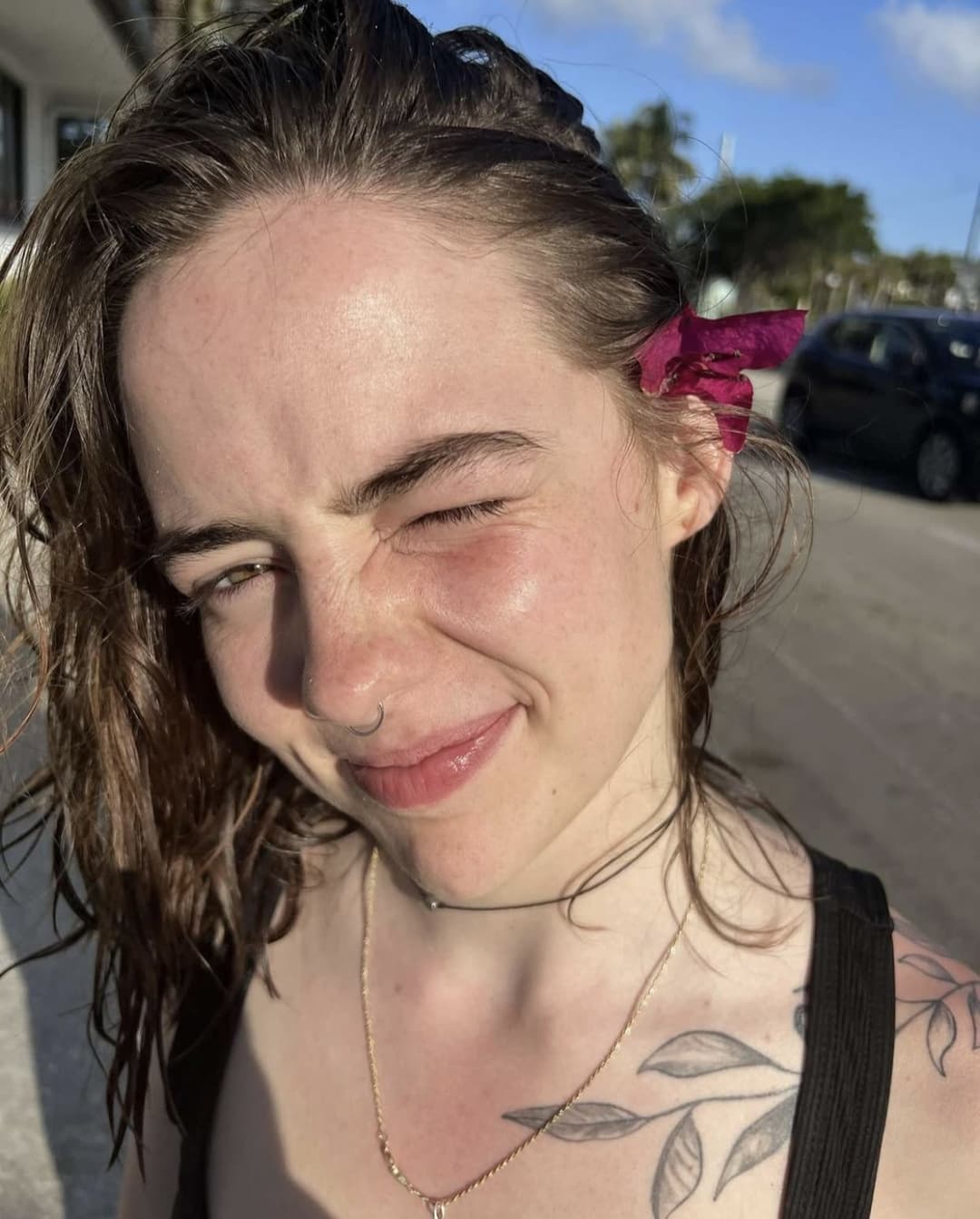 Which sister has had more facials and which has had more creampies?