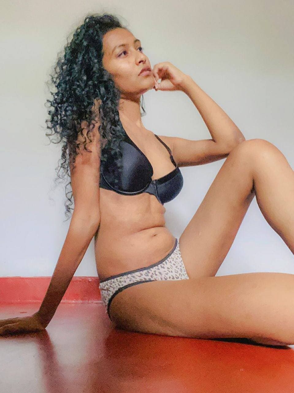 SL Cute Very Beautiful Slim Sexy Shy Village Girl In Sexy