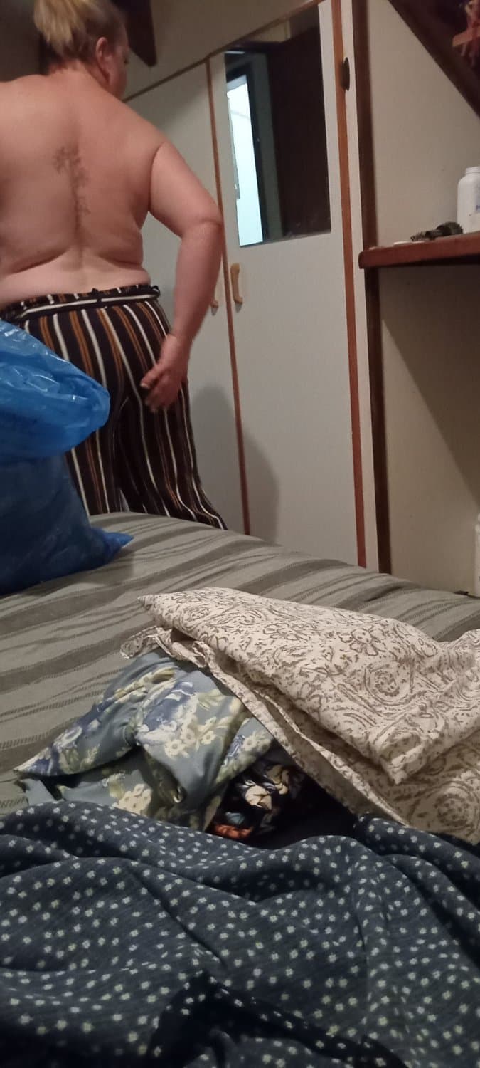 Sneaky 2 getting dressed